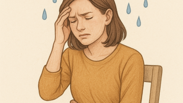 梅雨時期に多い頭痛について～姿勢とインナーマッスルの関係性～